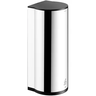 KEUCO PLAN Sensor-Seifenspender für Schaumseife, LED-Füllstandanzeige, 1100ml, 14986010137, Farbe: verchromt / schwarz