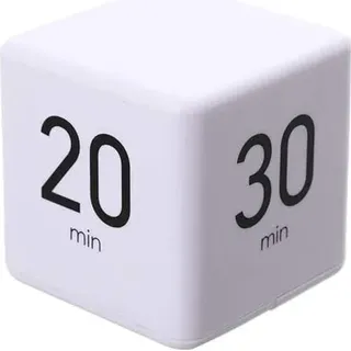 Digitalwürfel Timer, Küchenwecker, LED -Bildschirm, Timer Egg 2021 Schwerkraft Akustikalarm, Kochen, Backen, Sport