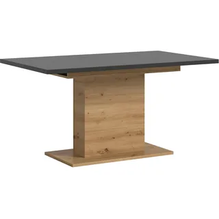 VCM Motion 150-190 x 76 x 90 cm grau/eiche