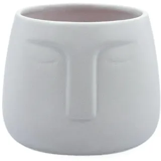 VINTHERA Moa Pflanzkübel, geometrisch, Keramik, 13 x 11 cm