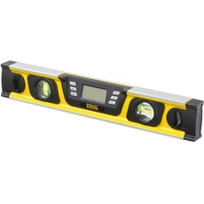 Stanley FatMax Neigungsmesser (digitale Wasserwaage in Grad|Prozent mm/m, 40 cm Länge, LCD-Anzeige) 0-42-063