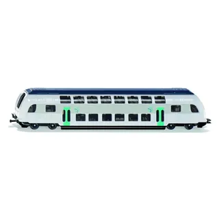 Siku 1791001 - Doppelstock-Zug RATP Frankreich Türkis/Weiß 1:87