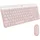 MK470 Slim Wireless Combo US Set rosa