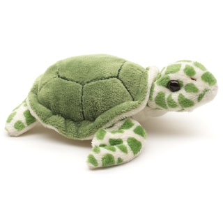 Uni-Toys - Meeresschildkröte Plushie - 16 cm (Länge) - Plüsch-Schildkröte - Plüschtier, Kuscheltier