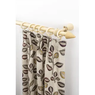 GARESA Vorhangstange Evi 2-läufig Ø 0 mm 330 cm Beige