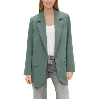 Oversize Blazer mit Pattentaschen