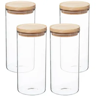 Wellhome Gläser 1.3l 4 Einheiten - Clear - One Size