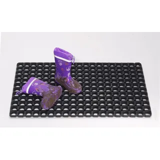 Hamat Fußmatte Domino schwarz 80,0 x 120,0 cm