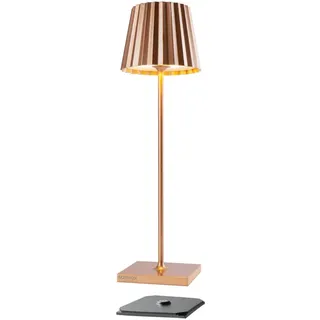 LED-Tischleuchte Troll 2.0 sompex beige, 38 cm. Schirm 9xFuß 10xFuß 10 cm