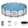 Steel Pro MAX Frame Pool Set 427 x 107 cm inkl. Filterpumpe, Abdeckplane, Poolleiter, Reparaturset