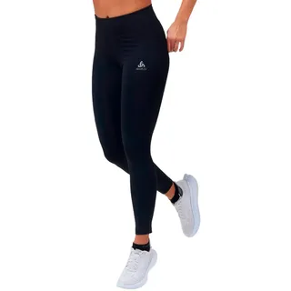 Odlo Essential Tights Laufbekleidung Lauftight Schwarz - Schwarz S