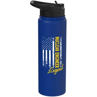 Nuklearingenieur Legende US Nuclear Engineer Stainless Steel Insulated Water Bottle