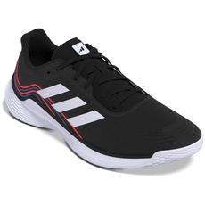 Bild Herren Novaflight Volleyball Shoes Sneakers, core Black/FTWR White/solar red, 46 EU
