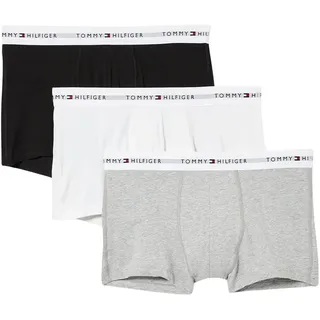 Tommy Hilfiger Signature Essential Um0um02761 Boxershorts 3 Einheiten Grey Heather / Black / White M