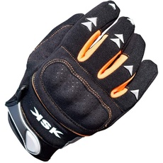 KSK Cross-Handschuhe – Übergangszeit Motorradhandschuhe, Motorroller, Orange, Größe XXL (22-23 cm)