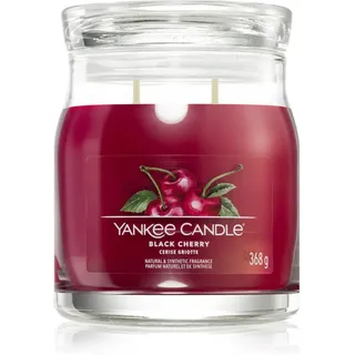 Yankee Candle Black Cherry Duftkerze 368 g rot