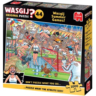 JUMBO Spiele Wasgij Original 44 - Sommerspiele! - Summer Games! 1000