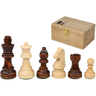Philos Schachfiguren Richard Holzkiste 63 mm Königshöhe