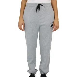 Nike Damen Hose W NSW NSW Pant FLC Ft Bf, Dk Grey Heather - Summit White - Black, XS, AR3072-063