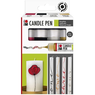 Marabu 1805000000086 - Kerzenstifte Candle Pen, sortiert