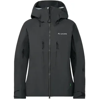 VAUDE Women's Monviso 3L Jacket II, Robuste Damen Hardshelljacke für Skitouren und Tiefschneetage, 3-Lagen-Material mit hoher Atmungsaktivität und Wassersäule