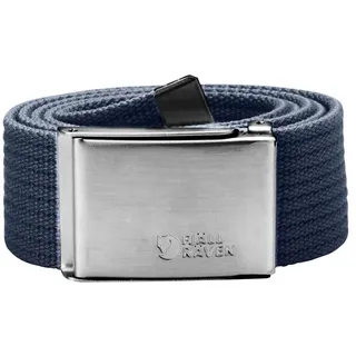 Fjällräven Canvas Gürtel Baumwolle 4 cm dunkelblau 120