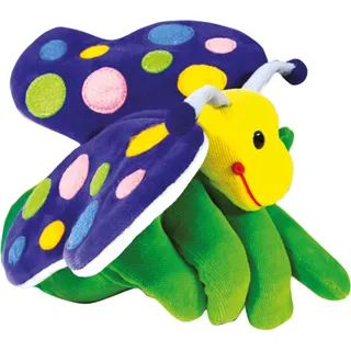 Beleduc Handpuppe Schmetterling 22 cm