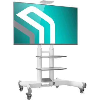 ONKRON TS1552 TV-Rack 40-70 Zoll 60,5 kg Weiß Kunststoff/Metall/Stahl