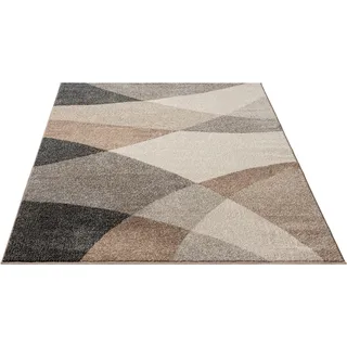 MERINOS Thales 6100 Kurzflorteppich 120 x 160 cm Beige