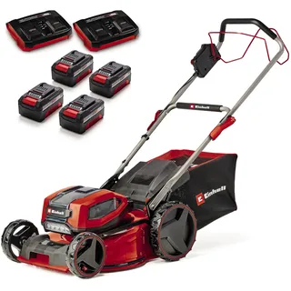 Einhell GP-CM 36/47 S Li BL inkl. 4 x 4,0 Ah Akku + 2 Twincharger