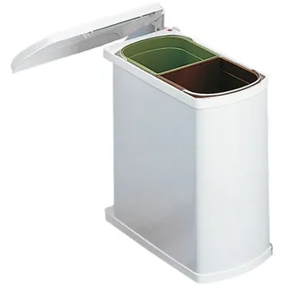Hailo Mülleimer Küche Einbau ab 45cm Schrank 2-fach Mülltrennung Abfall 516179