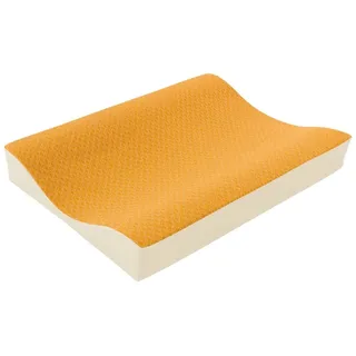 Träumeland Wickelmulde Fische gold, 50 x 70 cm - PVC frei mit abnehmbarem und waschbarem Baumwollbezug
