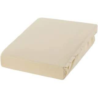 Estella Spannbettlaken Baumwolle-Elasthan 90 x 200 - 120 x 220 cm weiß