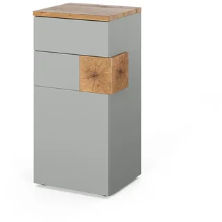 Vicco Eden Midischrank 40 x 84 x 37 cm Grau