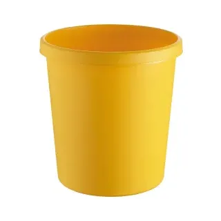 Helit Papierkorb 18 l Gelb