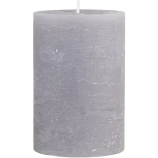 Chic Antique Macon rustikale Stumpenkerze 15 cm grau