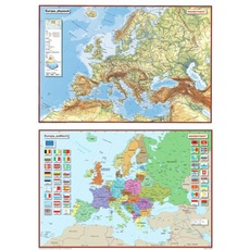 Posterkarten Geographie: Posterkartenset Europa