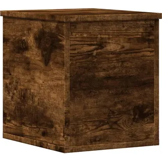 vidaXL Truhe Räuchereiche 30x35x35 cm Holzwerkstoff - Braun