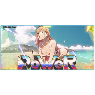 crunchyroll Chainsaw Man Strandtuch 150 x 75 cm Power