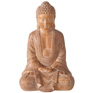 XXXL BUDDHA Hellbraun - 13x30x19 cm