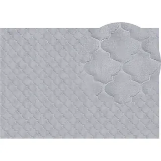 Beliani Gharo Shaggyteppich 160 x 230 cm Grau