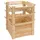 Hochbeet Premium 65 x 65 x 73 cm Weiß