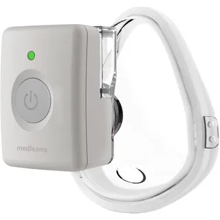 Medisana Inhalationsgerät "IN 705" freihändig, Vibrating-Mesh-Technologie, zertifiziert, für Atemwege, weiß