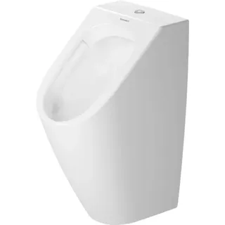 Duravit ME by Starck Urinal 30x35cm rimless 0,5 L, ohne Fliege, Zulauf von oben, HygieneGlaze, 2815302000