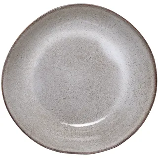 Bloomingville Suppenteller Sandrine 22 cm grau 2er Set