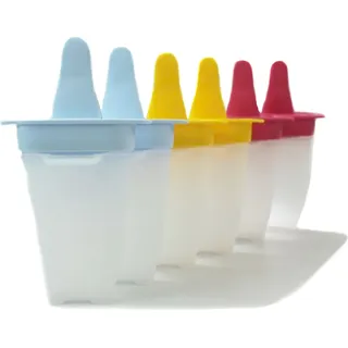 TUPPERWARE Lollitups Eisformen Set Kinder Eislutscher - Hellblau