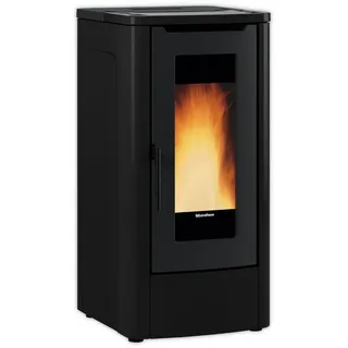 La Nordica-Extraflame Teorema Plus AD Pelletofen Stahl Schwarz