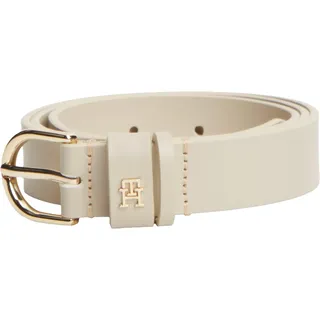 Tommy Hilfiger Damengürtel Leder 2,5 cm Beige 90