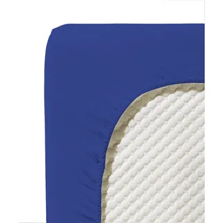 Jenny C 001115 Single-Jersey 140 x 200 - 160 x 200 cm royal