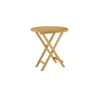 Holztisch, Klapptisch, Buchenholztisch rund 68x68x74 Buche lackiert 10-212 - Naturbelassen